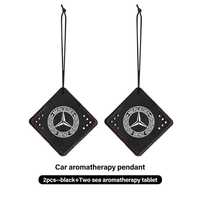 AABGR1 For Benz Car Emblems Interior Pendant Aromatherapy Deodorant Sachet Air Freshener AMG CLA CLS C180 C200 W204 W205 Exclusive A C
