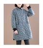 Warm Stylish 2026 Korean Plus Size Mid-Length Age-Reducing Velvet Jacket for Women