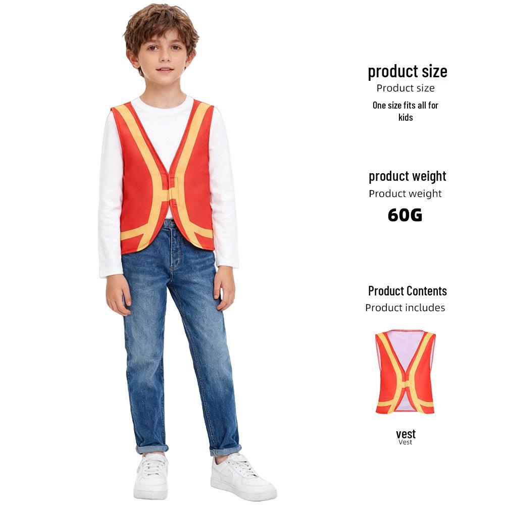 Judy Rabbit Police Officer Kids Cosplay Costume - Zootopia Halloween & Nick Fox Performance Outfit