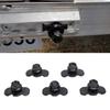 5pcs L Track Double Lug Threaded Stud Nut Fitting M10x20mm for Truck Bed Trailer   Control Pickup RV ATV