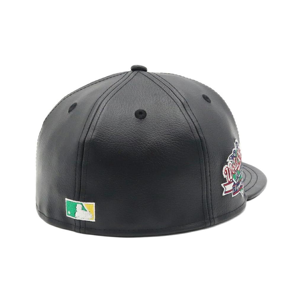 New Era 59FIFTY Side Patch MLB ONSPOTZ Special Edition ATH Black 7 59Fifty Synthetic Leather Side Patch MLB Oakland Athletics 3/8