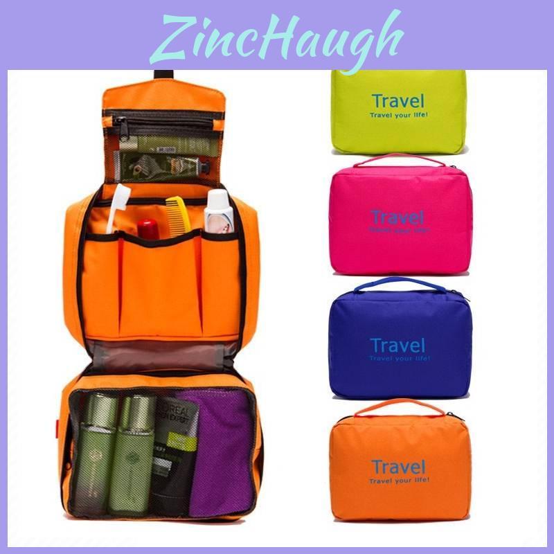 Modern Minimalist Hanging Toiletry Bag Travel Organizer For Bathroom And Bedroom