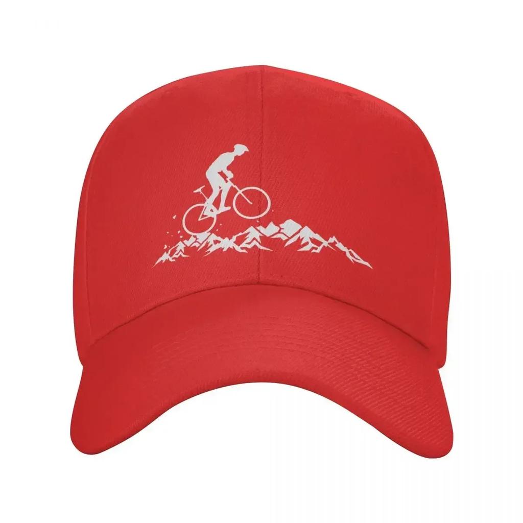 Klassische Unisex MTB Mountainbike Baseballkappe für Erwachsene, Radfahrer, Biker, Verstellbare Papa-Kappe für Unisex-Damen, Outdoor Snapback Kappen