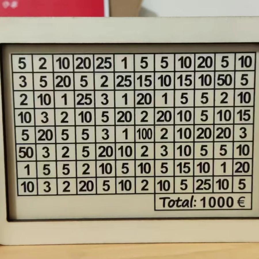 Wooden Cross-Border Money Box with Counter – Quality Piggy Bank and Ornament