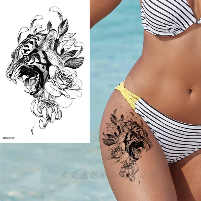 Wasserdichter Tattoo-Aufkleber, Totem-Charakter Tattoo-Aufkleber Tattoo