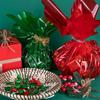 1pcs 40cm*30m 2.5 Mil Red Cellophane Wrapping Rolls, Transparent Cellophane for DIY Crafts Gifts Birthday Anniversary Wedding Gift Packaging