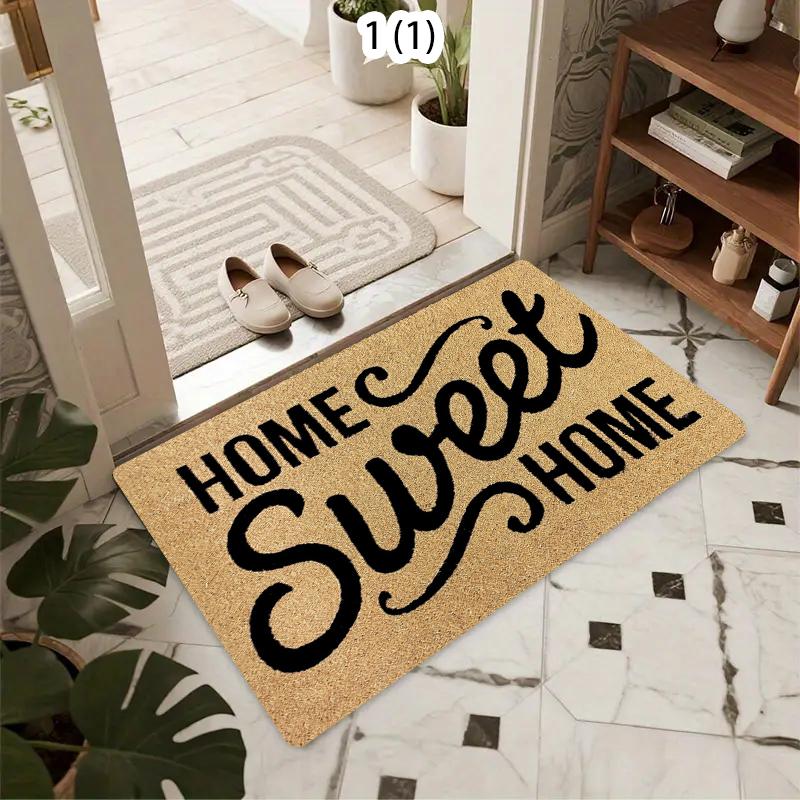 

Minimalist Text Welcome Carpet Indoor Entrance Doormat Living Room Kitchen Bedroom Decoration Door Mat 40cm x 60cm
