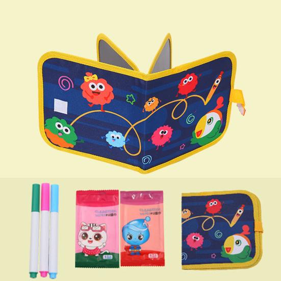 Children Drawing Book with Pens 6/10/14/16 Pages Erasable Painting Book Toddlers Boys Girls Educational