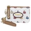 Marimo Craft SNOOPY Warm and Cozy Winter Series Pass Case with PocketCharacter Pass CaseIC Card Case, Approx. W110 X H70 X D10mm