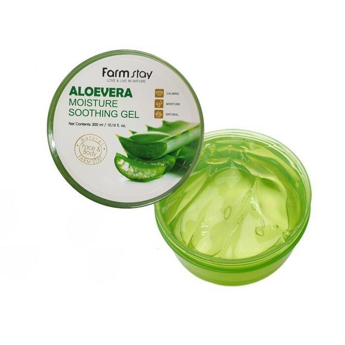FARM STAY MOISTURE ALOE VERA SOOTHING GEL