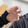 Applicable AirPods 1 Protective Cover Buckle Solid Color Silicone Soft Case Apple AirPods 1 Earphone Case