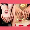 Talos 5 Sheets Lovers Tattoo Stickers, Fun Temporary Face Tattoos, Safe Waterproof Body Art Stickers for Couple Valentine's Day Anniversary