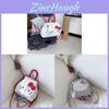 Childrens Cartoon Hello Kitty Cat Backpack With Pu Material And Butterfly Bow For Girls Daily Use