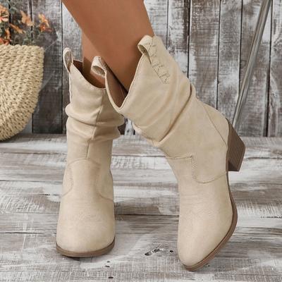 Autumn and Winter New Women's Versatile Martin Boots European and American Fashion Trend Suede Martin Boots Women's Boots