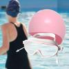 Schwimmbrille und Kappe Tauchbrille Anti-Beschlag Herren Damen Tragbar Verstellbar mit Ohrstöpseln Brille