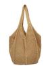 Dames geweven stroen crossbody tas – Zomerstijl reistote handtas