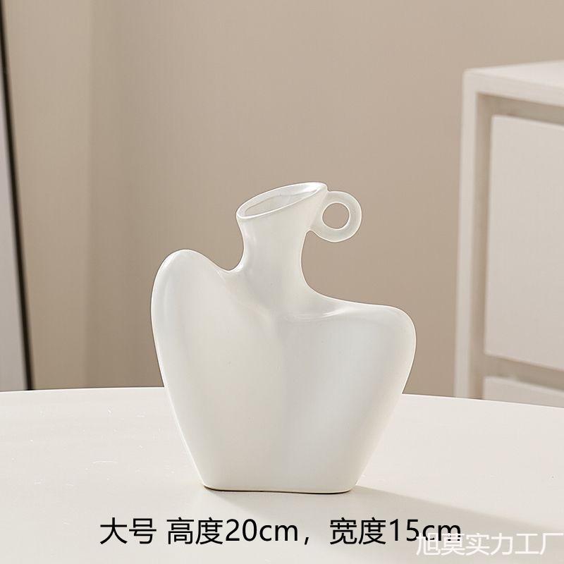 

Creative Human Body Shape Art Vase for Living Room Flower Display