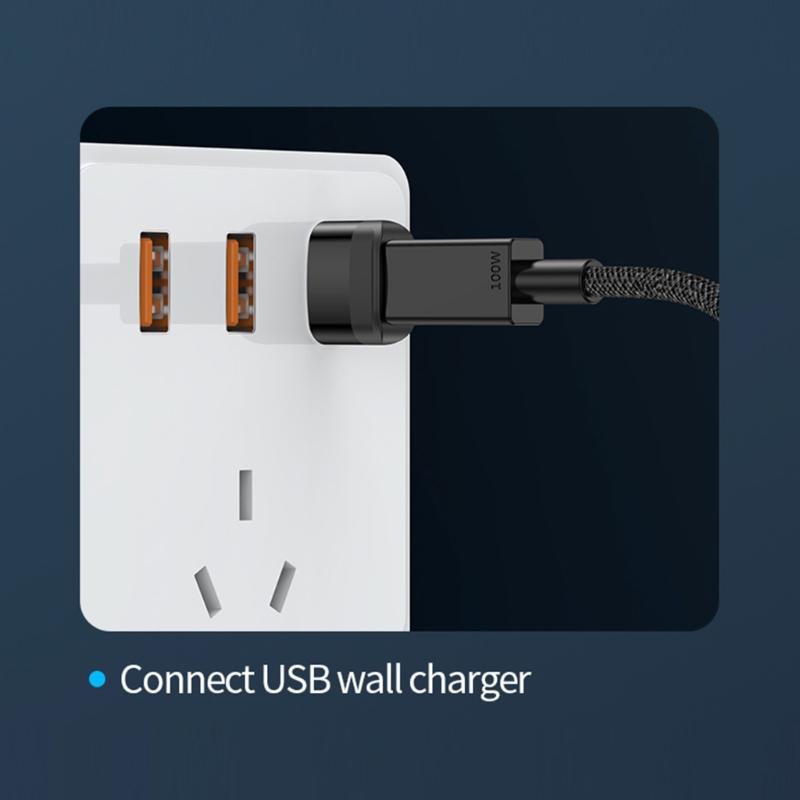 Type C Female to USB3.0 Male Adapter USB A to C Adapter Supports 10Gbps Data Speed Quick Charging for Phones Tablets