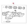 1781960 LR039110 BK2Q9424CC BK2Q9424CD Ford Intake Manifold Assembly Compatible