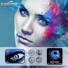 Eyeshare Cosplay Lila Farbe Kontaktlinsen für Auge Blau Colorcon Lense Anime Coser Linsen Augen Make-Up Pupilentes