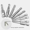 9pcs Hex Screwdriver Bit Set Rustproof   Steel Magnetic   Hd Hex Bits 1/4 Inch Hex Shank