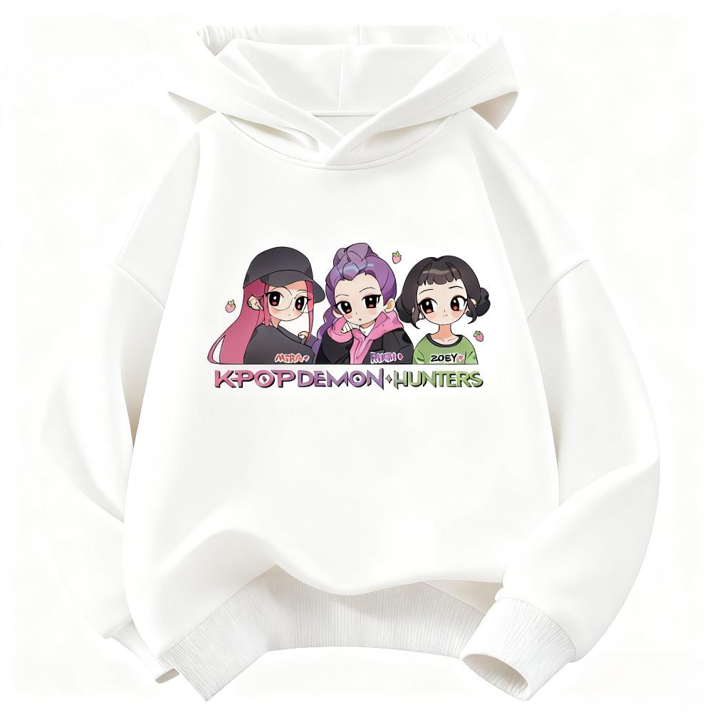 

Kpop Devil Hunter Kids Hoodie, Autumn/Winter Warm Hoodie, Fashionable Boys and Girls Clothing, Casual Children s Clothing 100