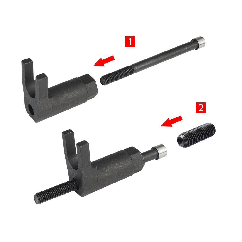 Car Engine Fuel Injector Puller Removal Tool 3418 Replacement For Ford 6.7L Powerstroke Diesel F-450 F-550 2011 To 2018 Too I5J9