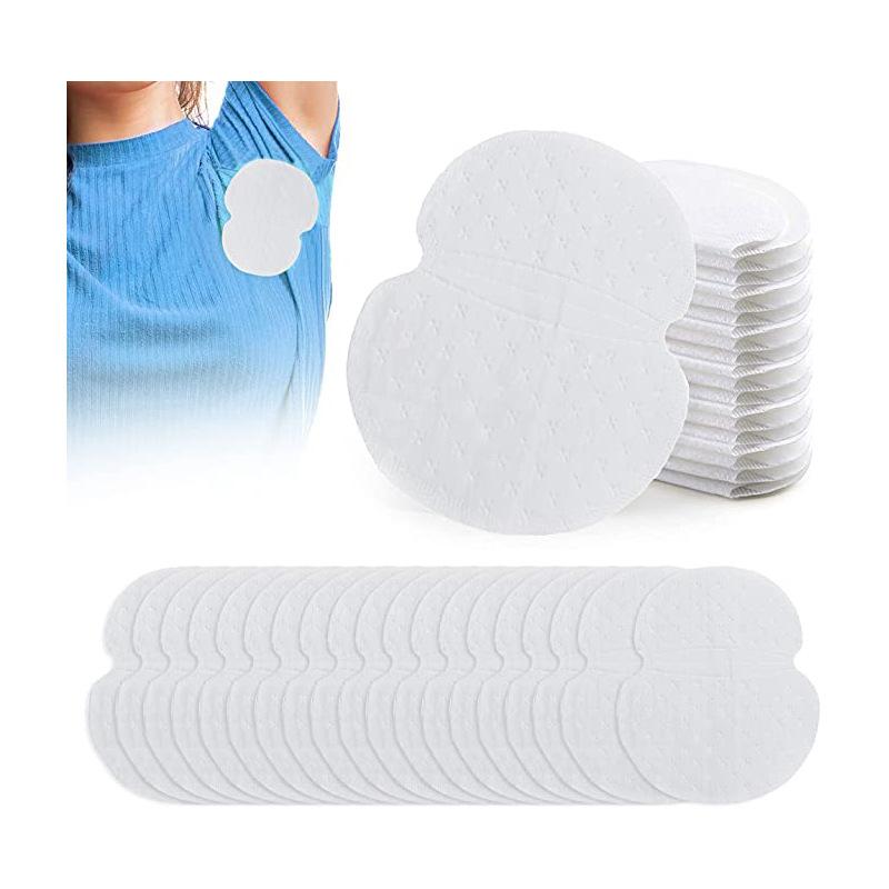 50pcs Underarm Pads Dress Clothing Perspiration Absorb Pads Invisible Armpit Care Sweat Absorbent Pads Deodorant for Women Men