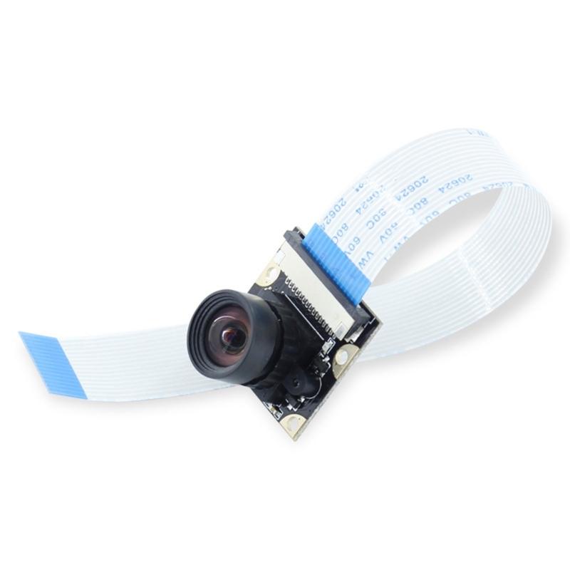 Fisheye Wide Angle Night View Camera 5MP 1080p  Video Module For RPi Model 3B+ 4B