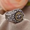 Personality Retro Thai Silver ArthurK Circus of Hell Clown Ring  For Man Party Accessories Gifts