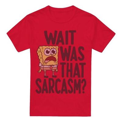 SpongeBob SquarePants Mens Sarcasm T-Shirt