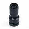Hot 1pcs Drill Chuck Adapter Verbinder Replacement Drill Chuck Converter Accessory Konvertieren 1/2’’ Drive To 1/4’’ Hex Schwarz