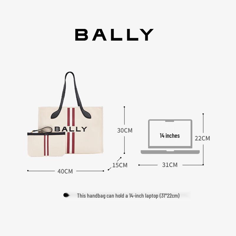 Bally CORPORATE Women's Fabric Tote Bag