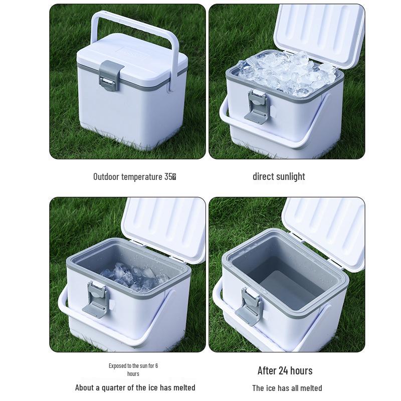 4.5L Insulated Cooler Box for Camping and Outdoor Use