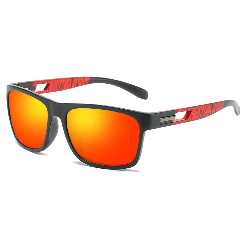 Fashion Square Polarized Sunglasses Men Women Brand Designer Mirror Sun Glasses Male Stylish Outdoor Cycling Fishing Shades
