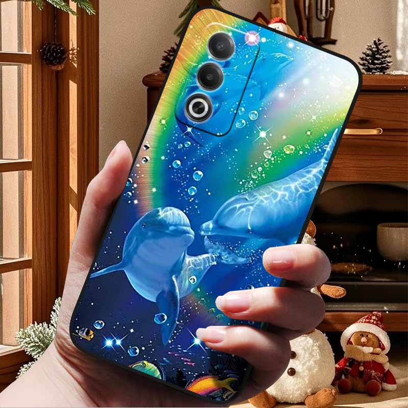 For OnePlus Nord CE 4 Lite Cases Silicone Pained TPU Lovely Coque for OnePlus Nord CE4 5G Phone Cover Funda Nord CE 4Lite Coque