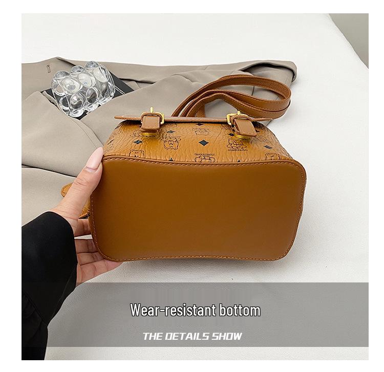 2025 Autumn Lightweight American Luxury Printed Versatile Backpack