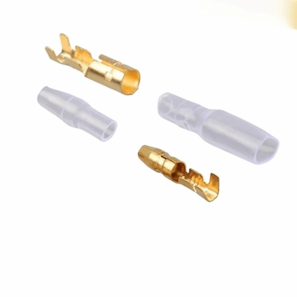 Tinplate Wire Terminal Copper Bare Nose Lugs Cold Pressure Terminal Set Sheet Terminal Binding Post Electrical Terminals