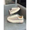 Scarpe con plateau autunnali nuove leggere sportive casual scarpe da ginnastica retrò pelle dl