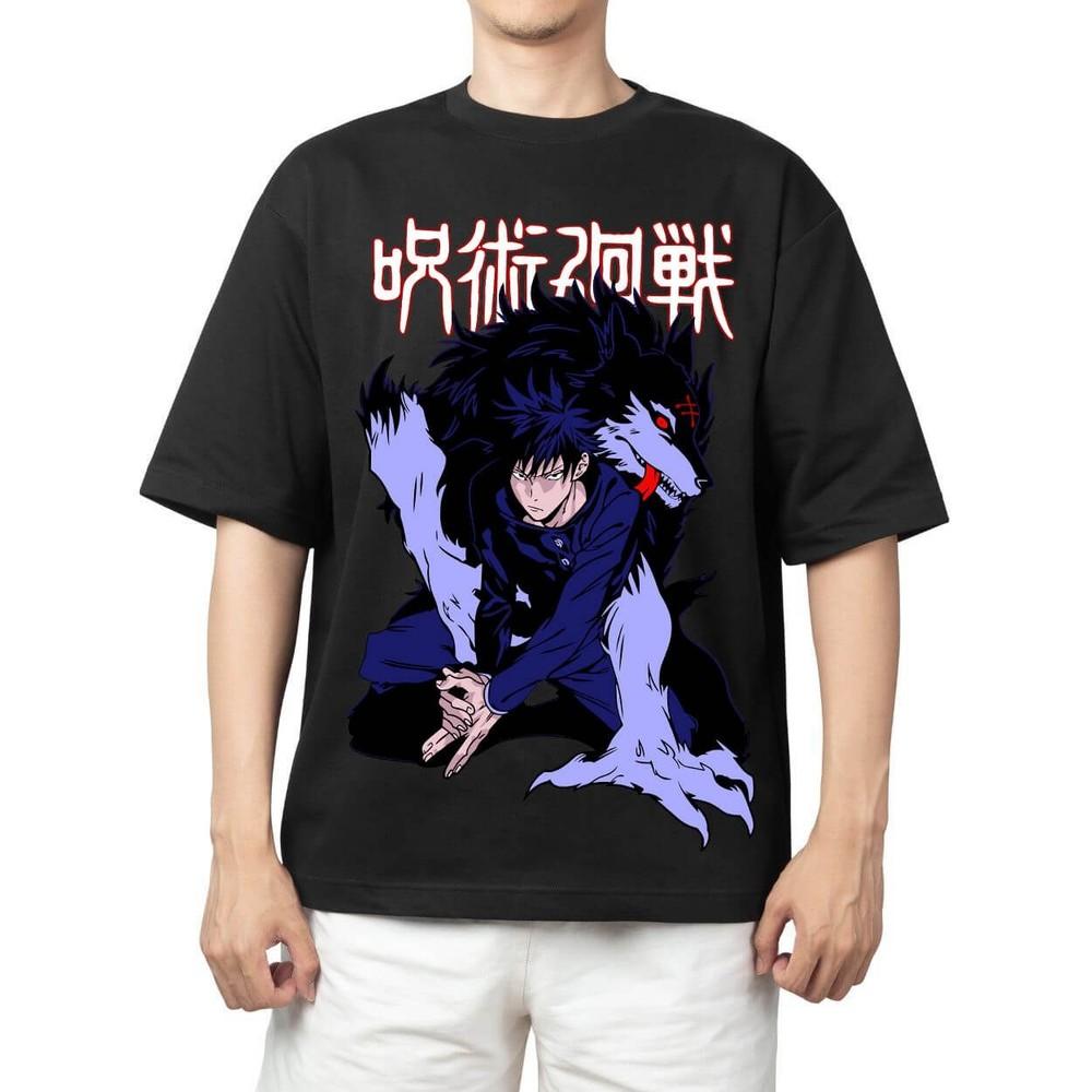 

Anime Jujutsu Kaisen Fushiguro Megumi 2 T Shirt Size S - 5Xl Gift For Friends Unisex T-Shirt L