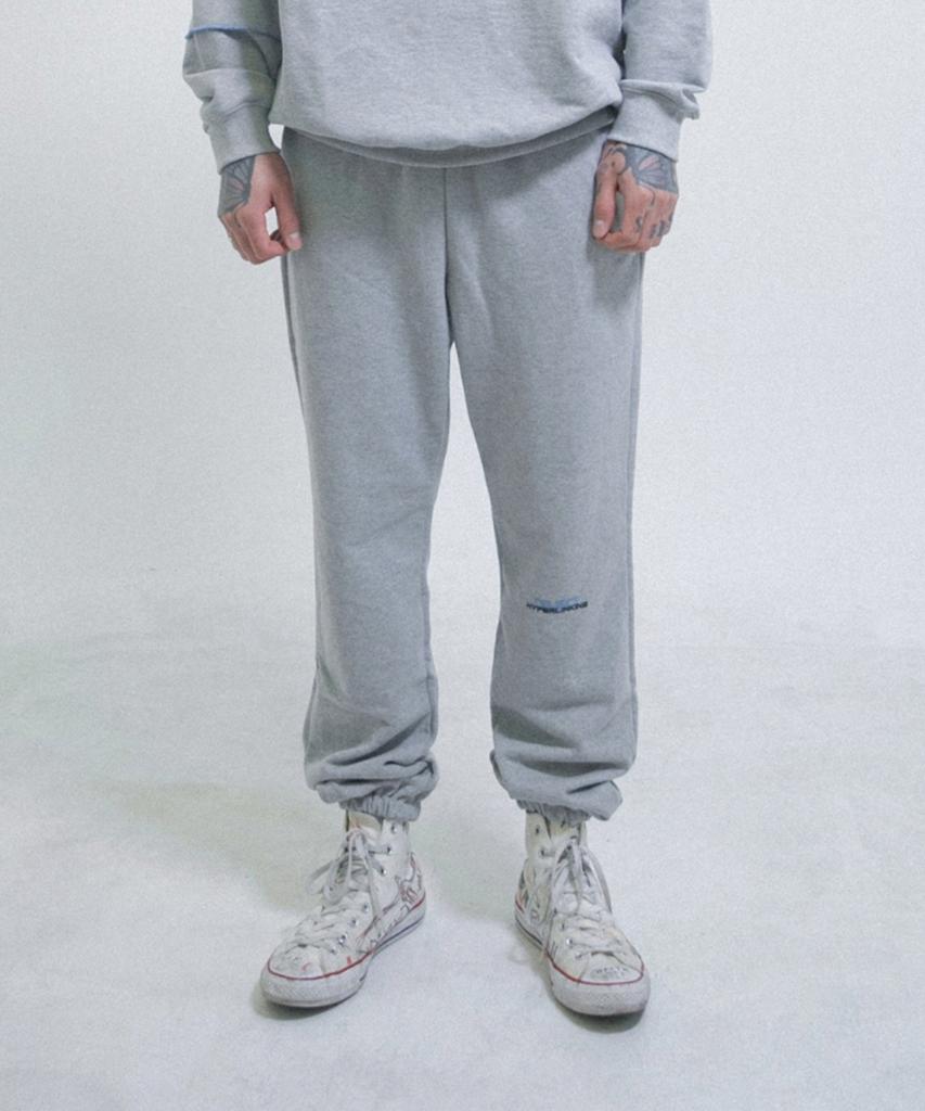 Obeujegteu Hyperlinking Sweatpants (Gray)