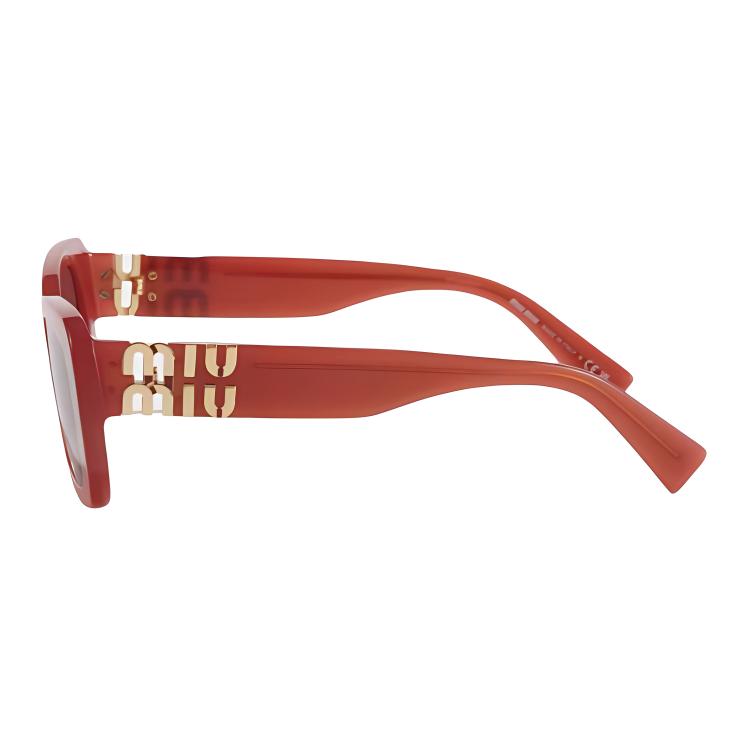 Miu Miu Logo Square Sunglasses Women sunglasses Black Pink White 07YS