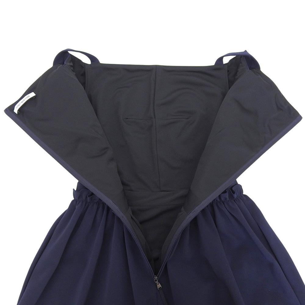 FOXEY NEW YORK Excellent Condition Triacetate Elegance Summer Dress, Women's, Navy, Size 38, 37324-NAOFI103T Dress 38 NavyUsed