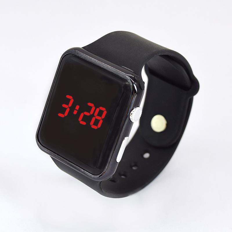 LED Electroplated Square Watch for Students, Adults & Couples - Cool Sunglasses Design