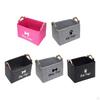 Collapsible Pet Toy Storage Box with Handles, Large Capacity for Dog Supplies