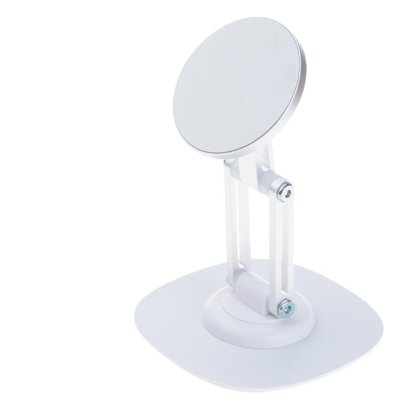 Desktop Magnetic Phone Holder for Phone 16 15 14 360 Degree Rotating Phone Holder Foldable Tabletop Stand