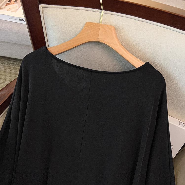 2026 Spring New Arrival: Plus Size Women's Casual Loose Batwing Sleeve Top