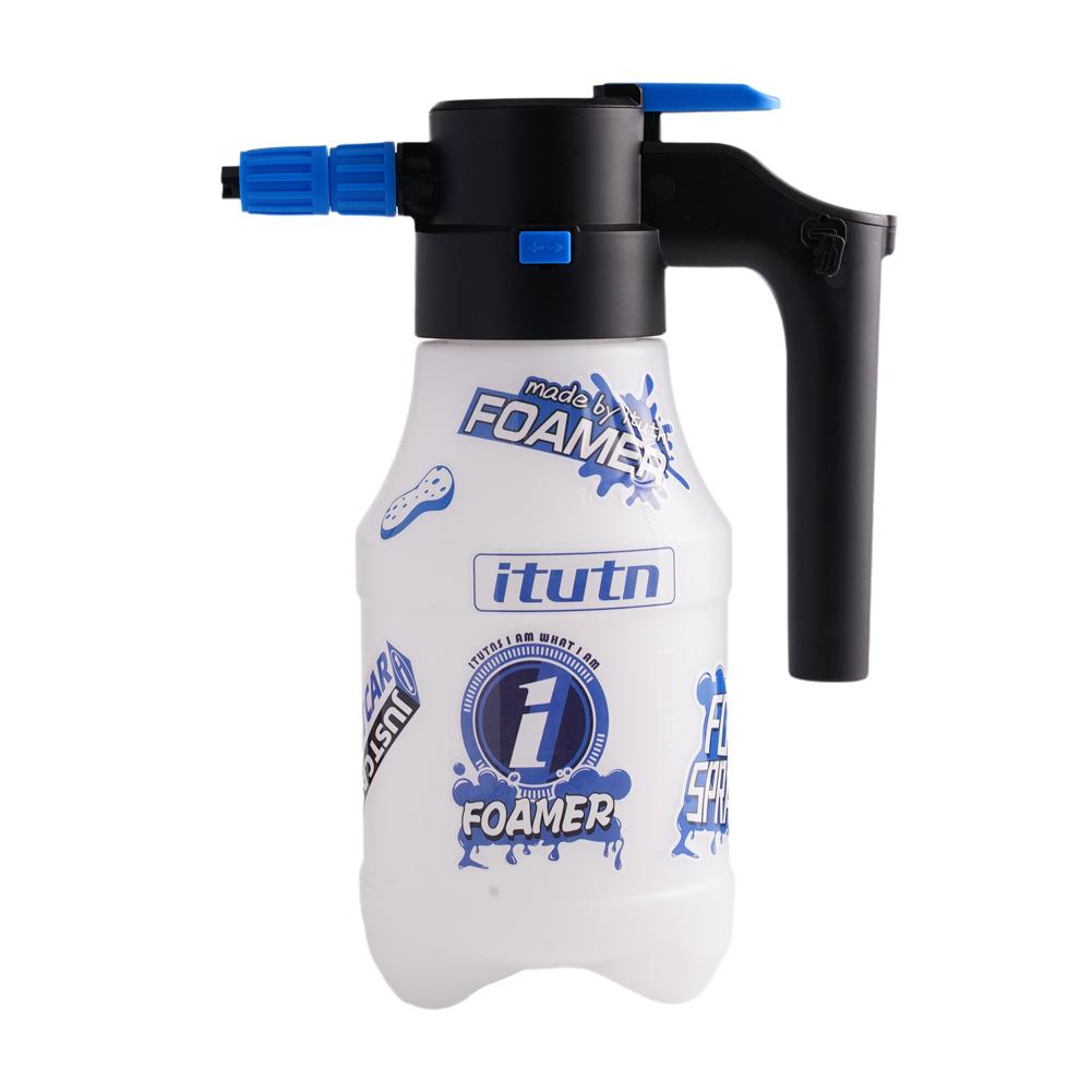 1.5l Electric Car Foam Sprayer Handheld Foamer 2600mah Rechargeable Battery Powered Foam Generator For Car Wash E1e7