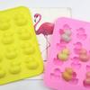 Cartoon Duck Chocolate Mold Heat Resistant Mousse Cake Mold Cute Design Silicone Mold  For Baking