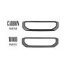 For Kia EV3 Carbon Fiber Center Console USB Charging Port Frame Trim Charger Socket Decoration Cover Car Accessories